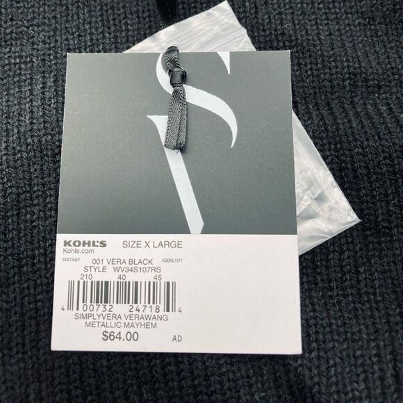 NWT Simply Vera Vera Wang Open Front Cardigan XL - Picture 11 of 11